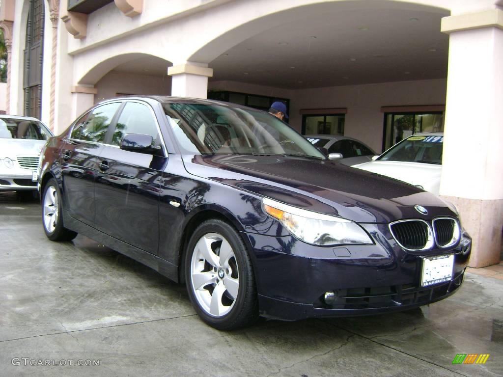 Orient Blue Metallic BMW 5 Series