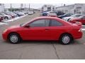 2001 Rallye Red Honda Civic LX Coupe  photo #1