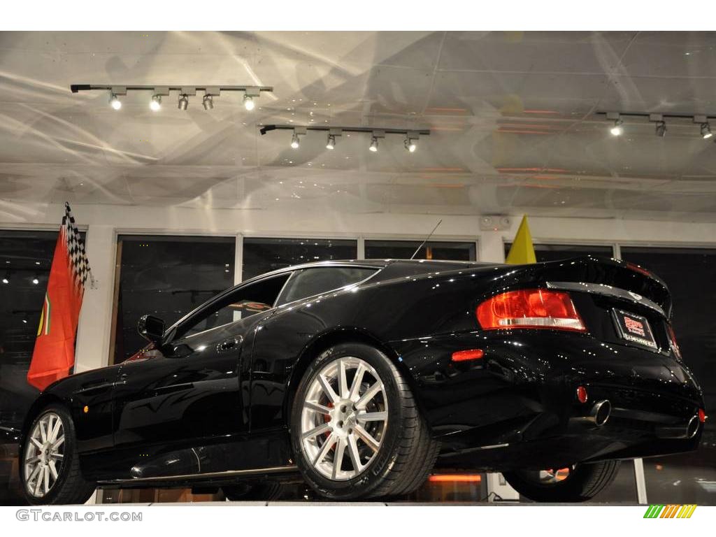 2006 Vanquish S - Jet Black / Obsidian Black photo #19