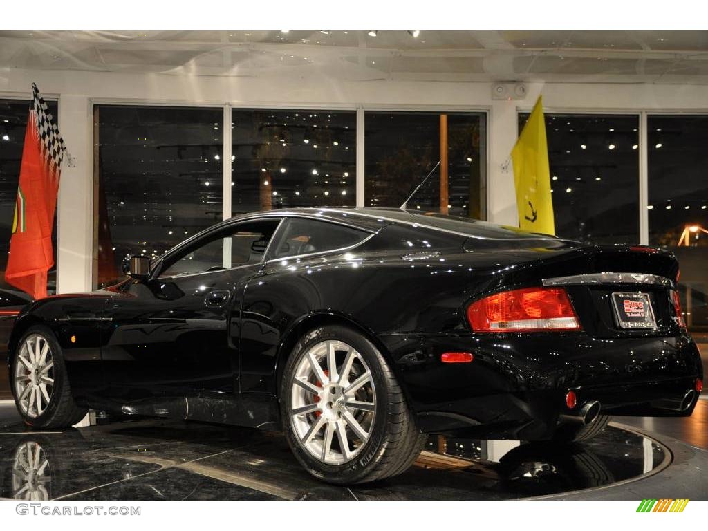 2006 Vanquish S - Jet Black / Obsidian Black photo #30