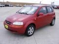 Sport Red - Aveo LS Hatchback Photo No. 7