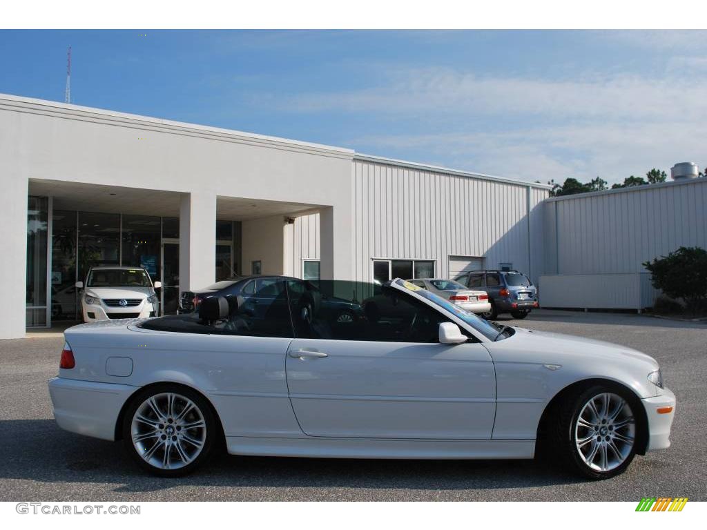 2006 3 Series 330i Convertible - Alpine White / Black photo #18