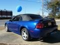 2004 Sonic Blue Metallic Ford Mustang GT Convertible  photo #3