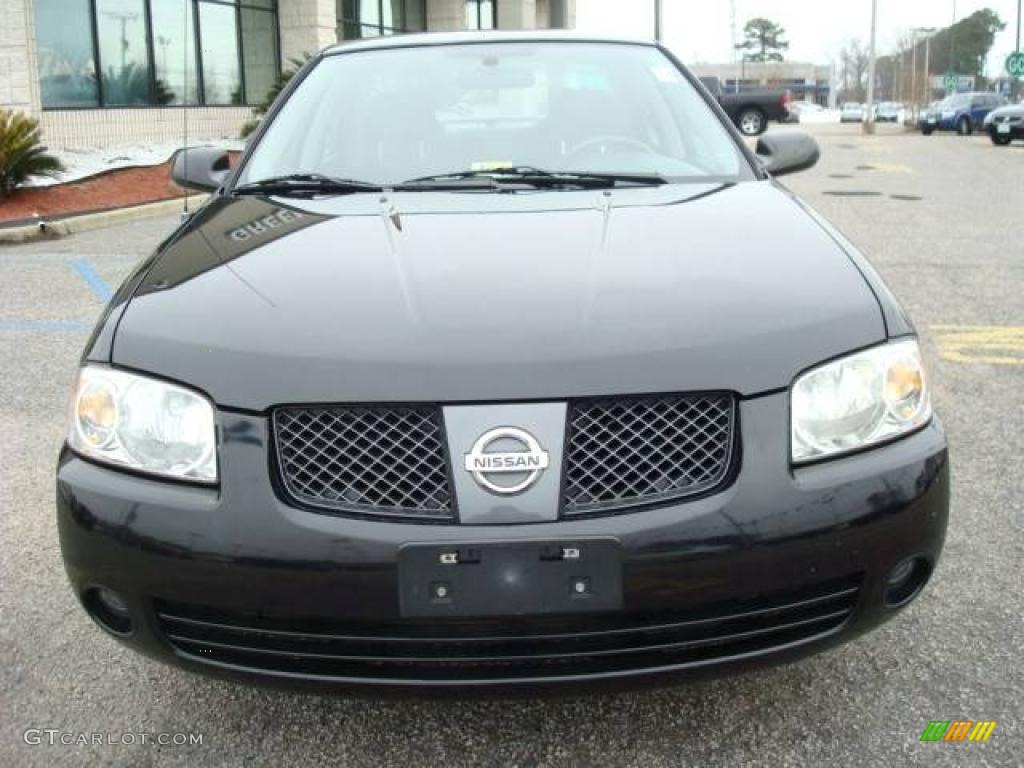 2006 Sentra 1.8 S Special Edition - Blackout / Charcoal photo #8