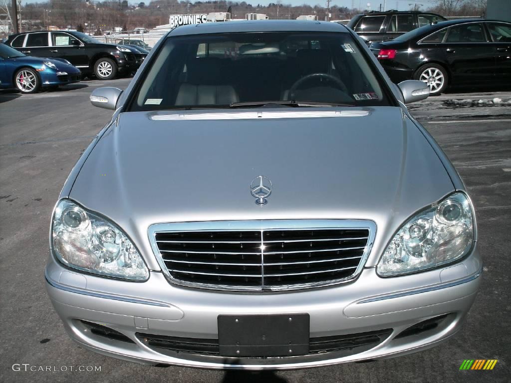 2004 S 500 Sedan - designo Silver Metallic / Black photo #1
