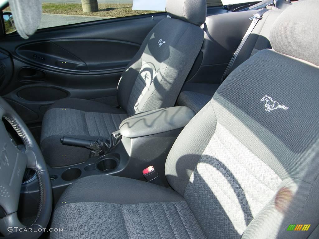 2004 Mustang GT Convertible - Sonic Blue Metallic / Dark Charcoal photo #20