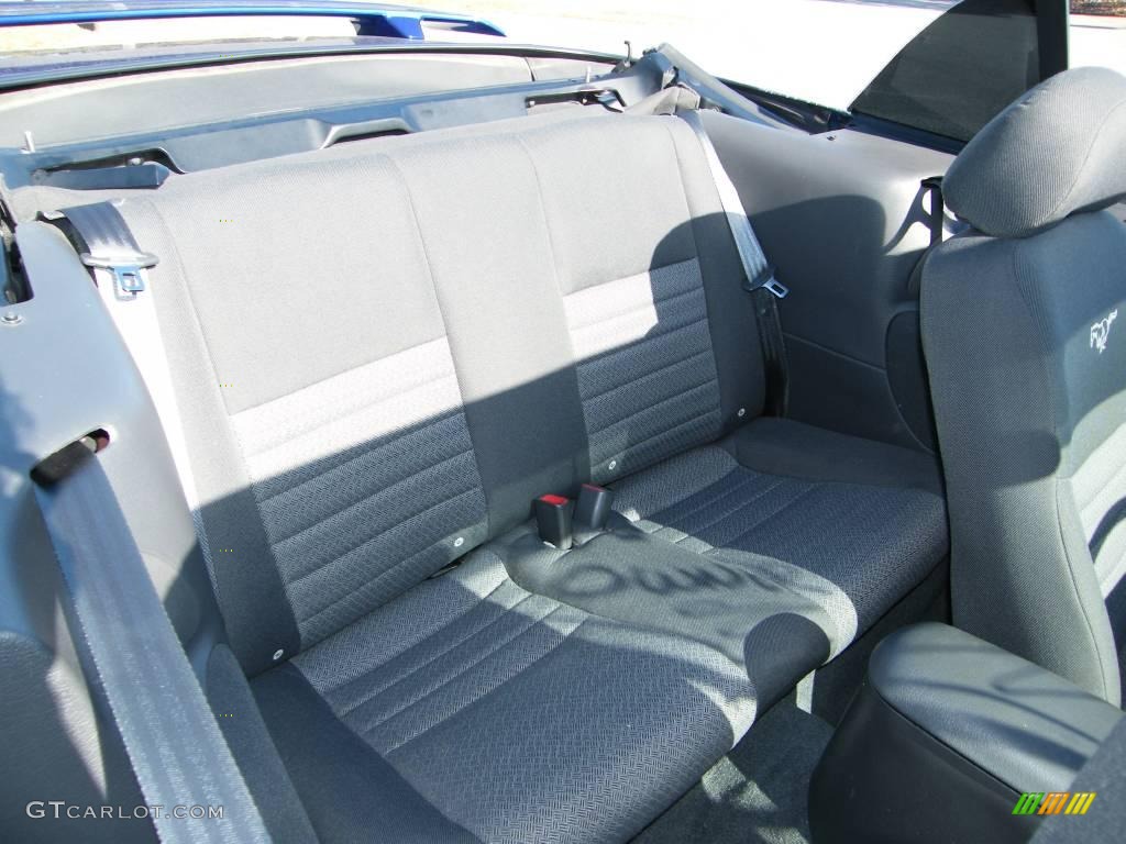 2004 Mustang GT Convertible - Sonic Blue Metallic / Dark Charcoal photo #27
