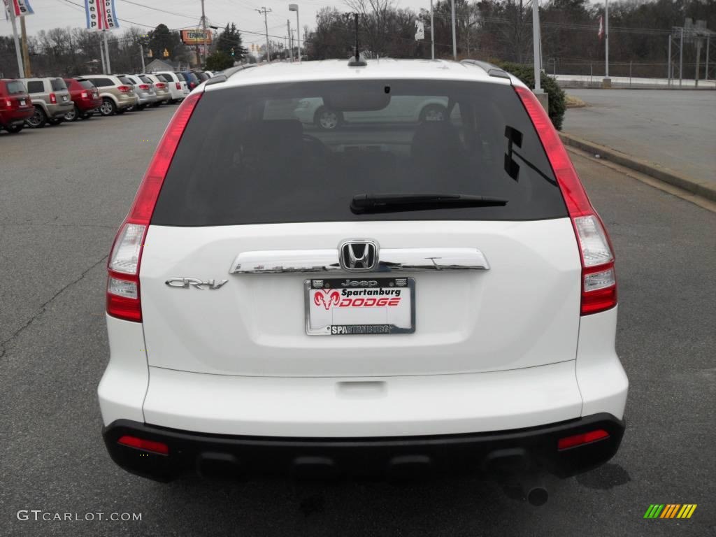 2008 CR-V EX-L - Taffeta White / Gray photo #3