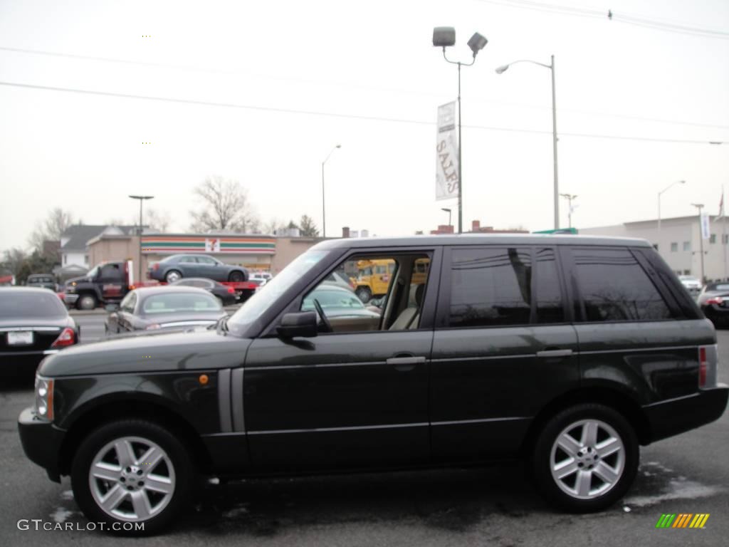 2005 Range Rover HSE - Tonga Green Pearl / Sand/Jet photo #3