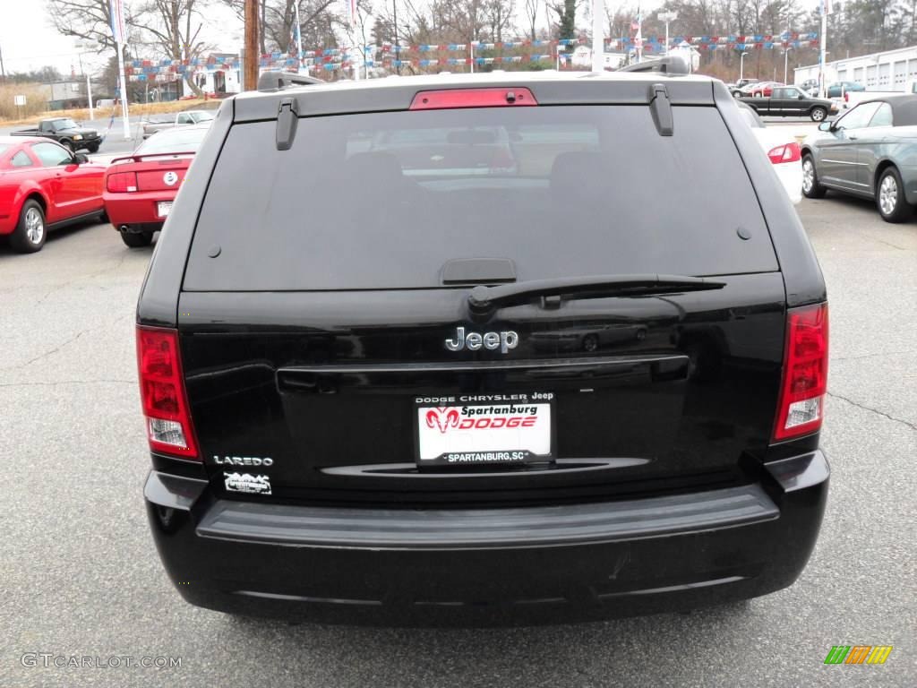 2006 Grand Cherokee Laredo - Black / Medium Slate Gray photo #3