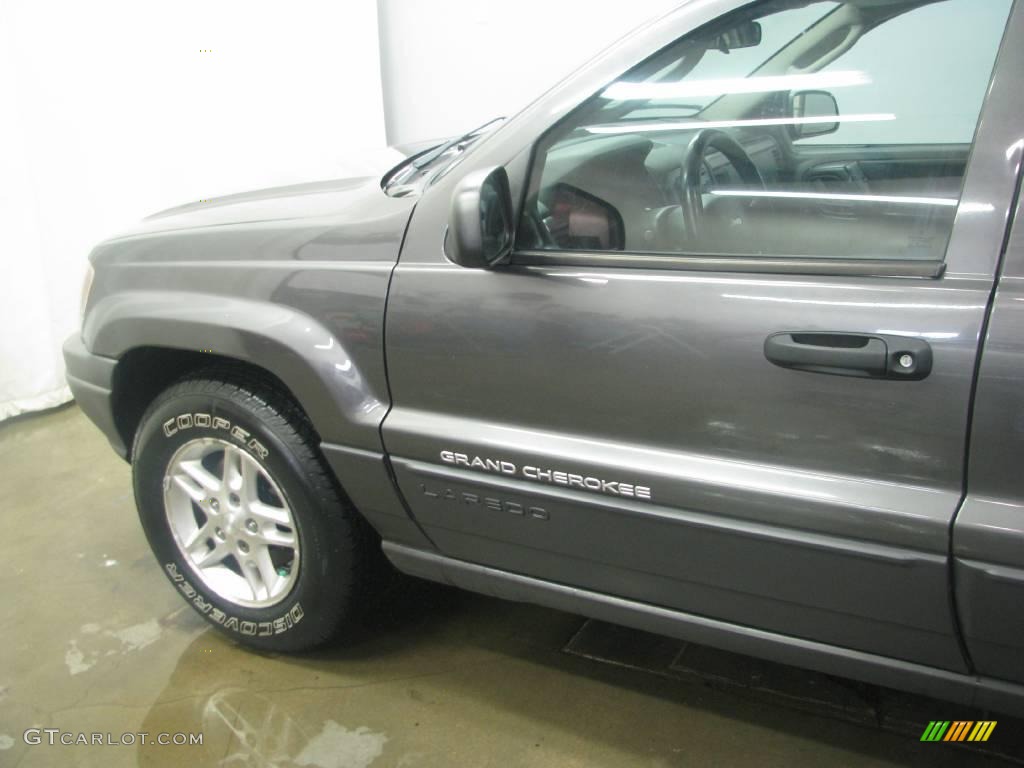 2003 Grand Cherokee Laredo 4x4 - Graphite Metallic / Dark Slate Gray photo #9