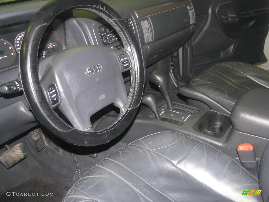 2003 Grand Cherokee Laredo 4x4 - Graphite Metallic / Dark Slate Gray photo #33