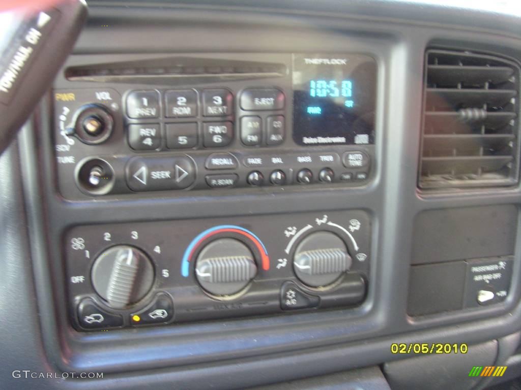 2001 Sierra 1500 SLE Extended Cab - Sunset Orange Metallic / Graphite photo #16