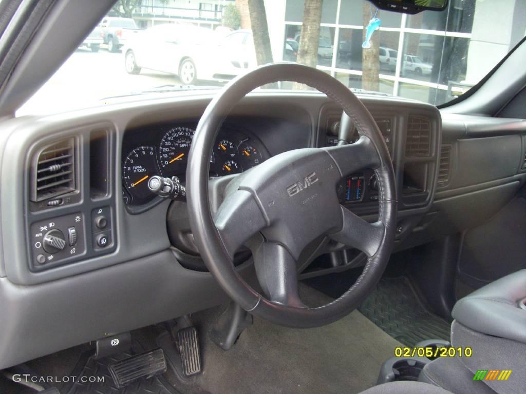 2005 Sierra 1500 SLE Crew Cab - Silver Birch Metallic / Dark Pewter photo #8