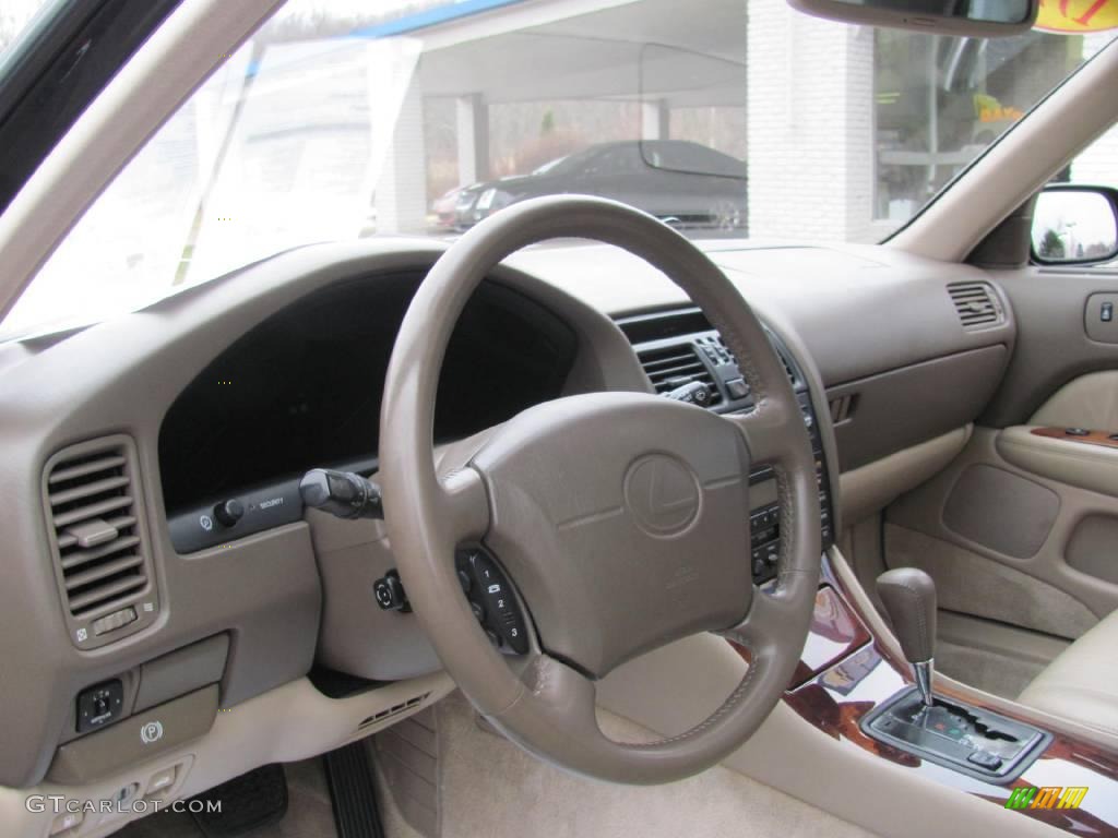 1997 LS 400 - Black / Beige photo #8