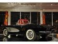 1961 Tuxedo Black Chevrolet Corvette Convertible  photo #18