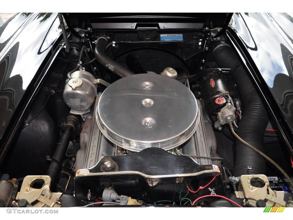 1961 Corvette Convertible - Tuxedo Black / Red photo #34