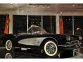 1961 Tuxedo Black Chevrolet Corvette Convertible  photo #38