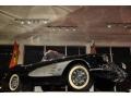 1961 Tuxedo Black Chevrolet Corvette Convertible  photo #44