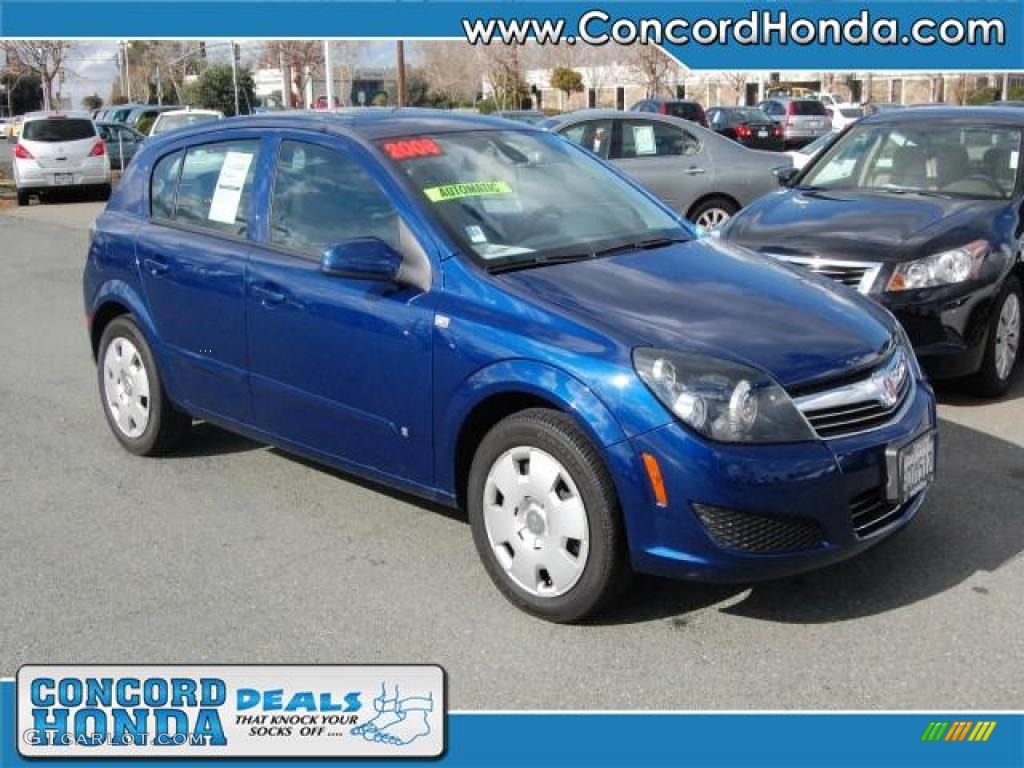 2008 Astra XE Sedan - Twilight Blue / Charcoal photo #1