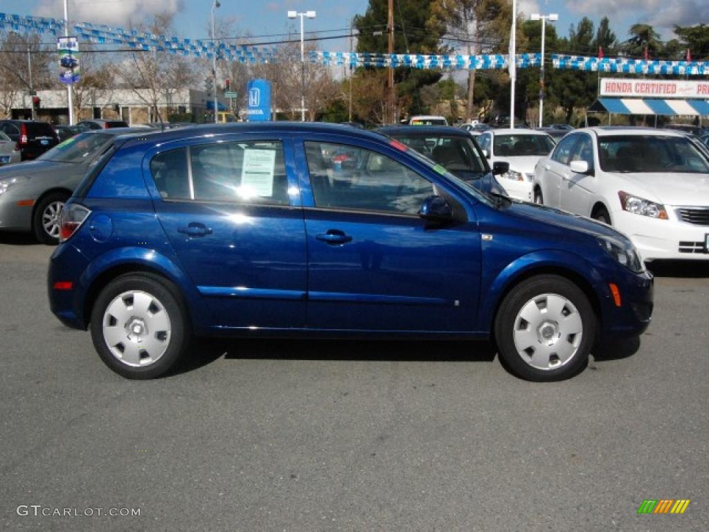 2008 Astra XE Sedan - Twilight Blue / Charcoal photo #2