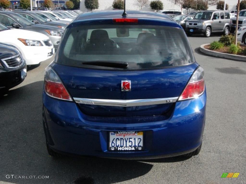 2008 Astra XE Sedan - Twilight Blue / Charcoal photo #4