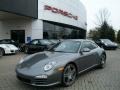 2010 Meteor Grey Metallic Porsche 911 Carrera 4S Coupe  photo #1