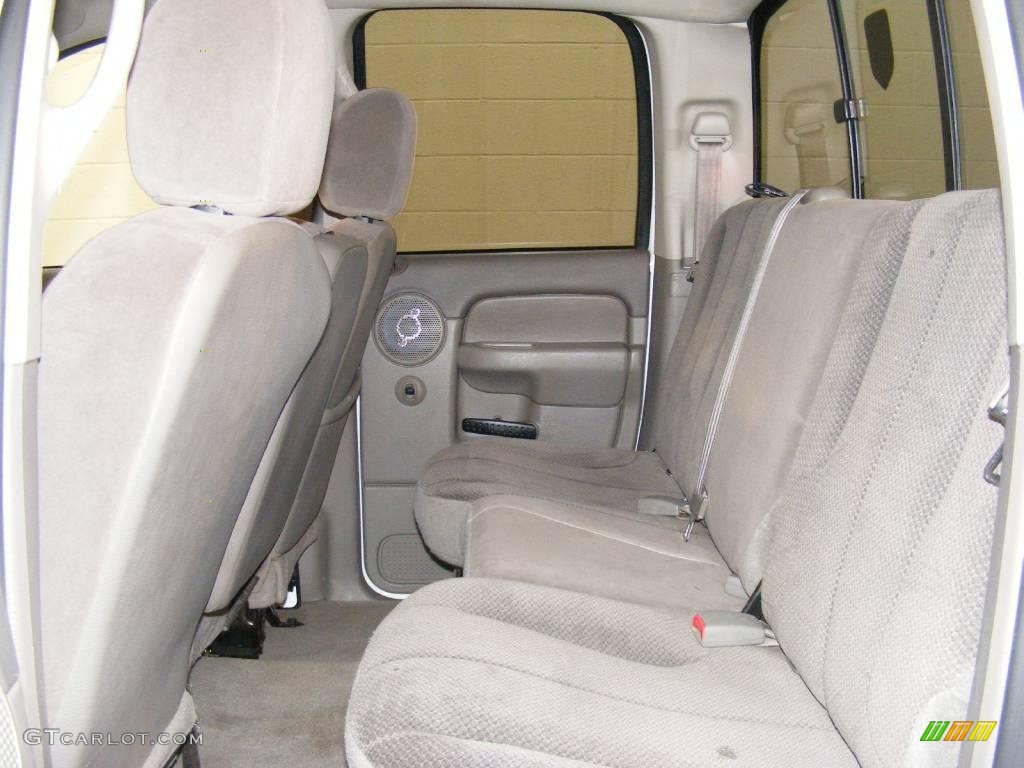 2003 Ram 1500 SLT Quad Cab 4x4 - Bright White / Dark Slate Gray photo #15