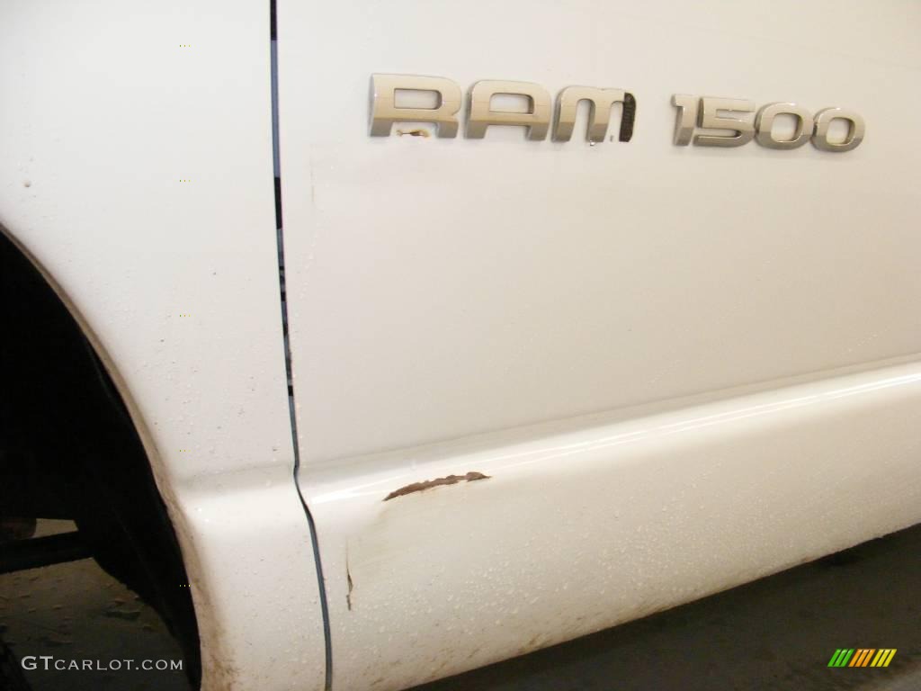2003 Ram 1500 SLT Quad Cab 4x4 - Bright White / Dark Slate Gray photo #34