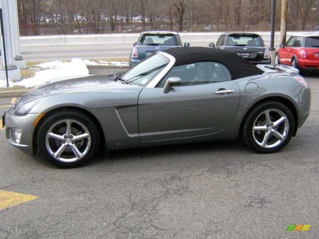 2007 Sky Red Line Roadster - Silver Graphite / Black photo #20