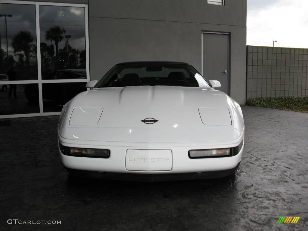 1994 Corvette Coupe - Arctic White / Black photo #2
