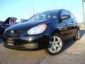 2009 Ebony Black Hyundai Accent GS 3 Door  photo #1