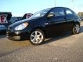 2009 Ebony Black Hyundai Accent GS 3 Door  photo #2