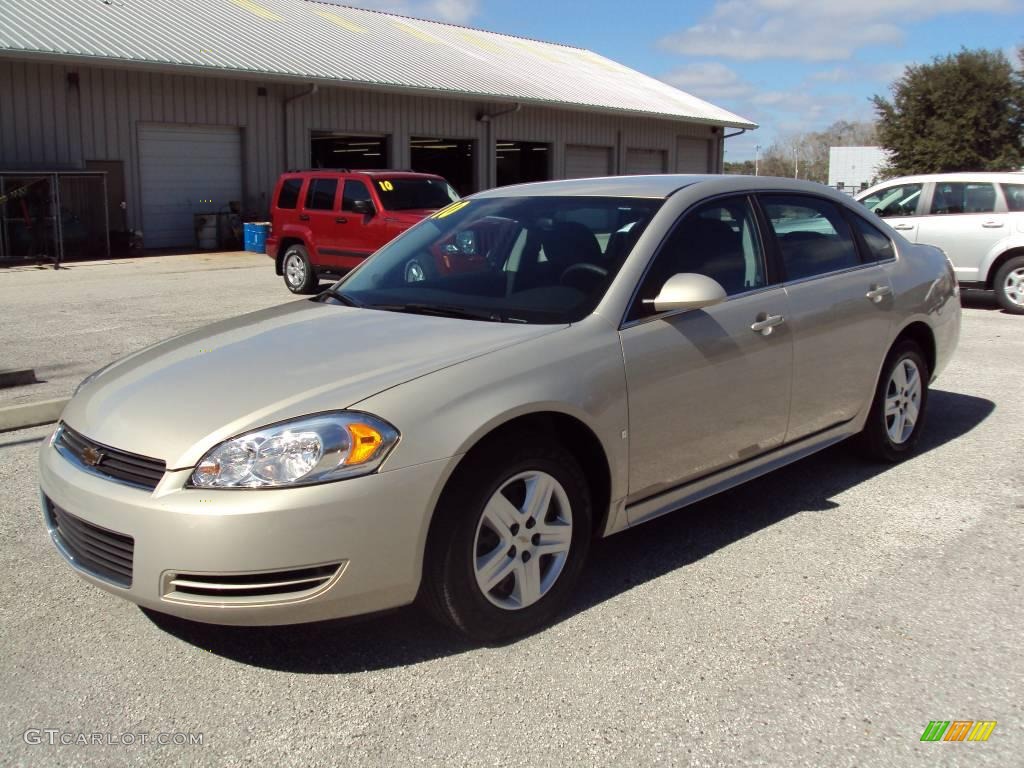 2010 Impala LS - Gold Mist Metallic / Ebony photo #1