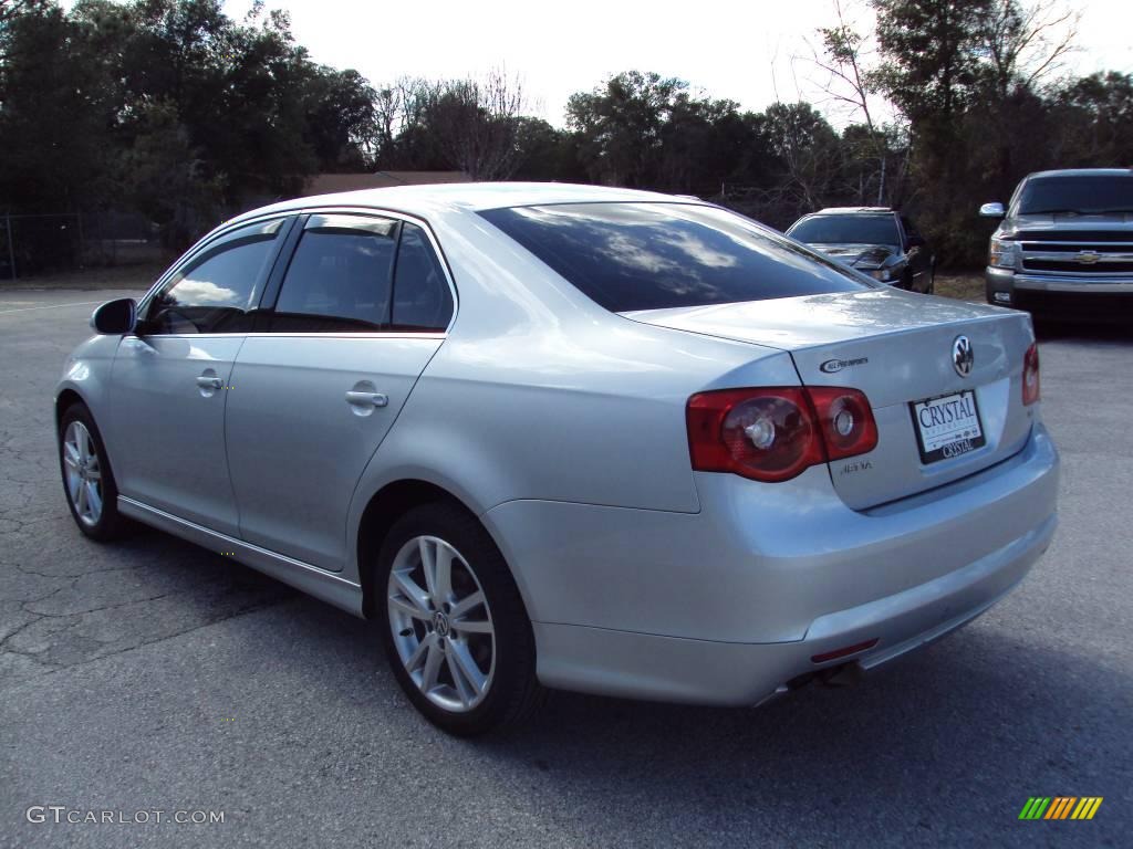 2006 Jetta TDI Sedan - Reflex Silver Metallic / Grey photo #3