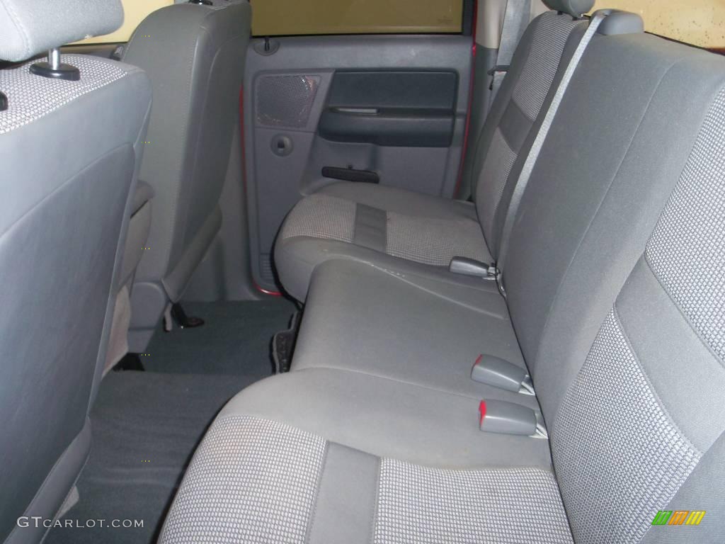 2007 Ram 1500 SLT Quad Cab 4x4 - Inferno Red Crystal Pearl / Medium Slate Gray photo #3