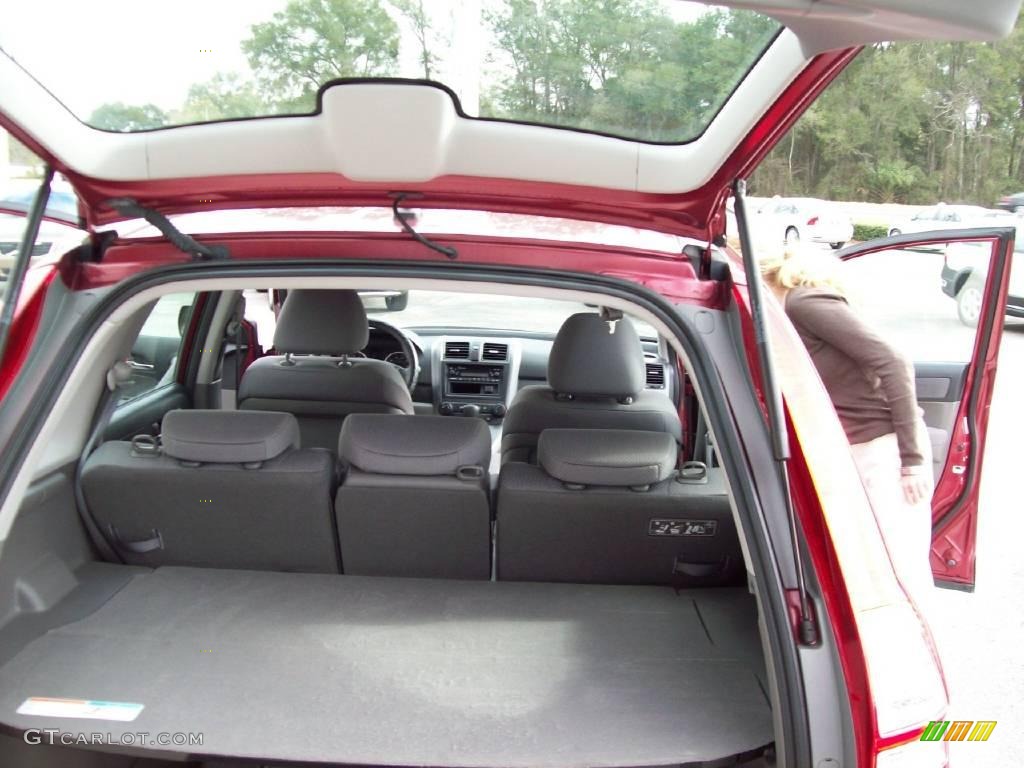 2007 CR-V LX - Tango Red Pearl / Gray photo #15