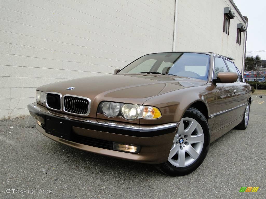 2001 7 Series 740iL Sedan - Impala Brown Metallic / Sand Beige photo #1
