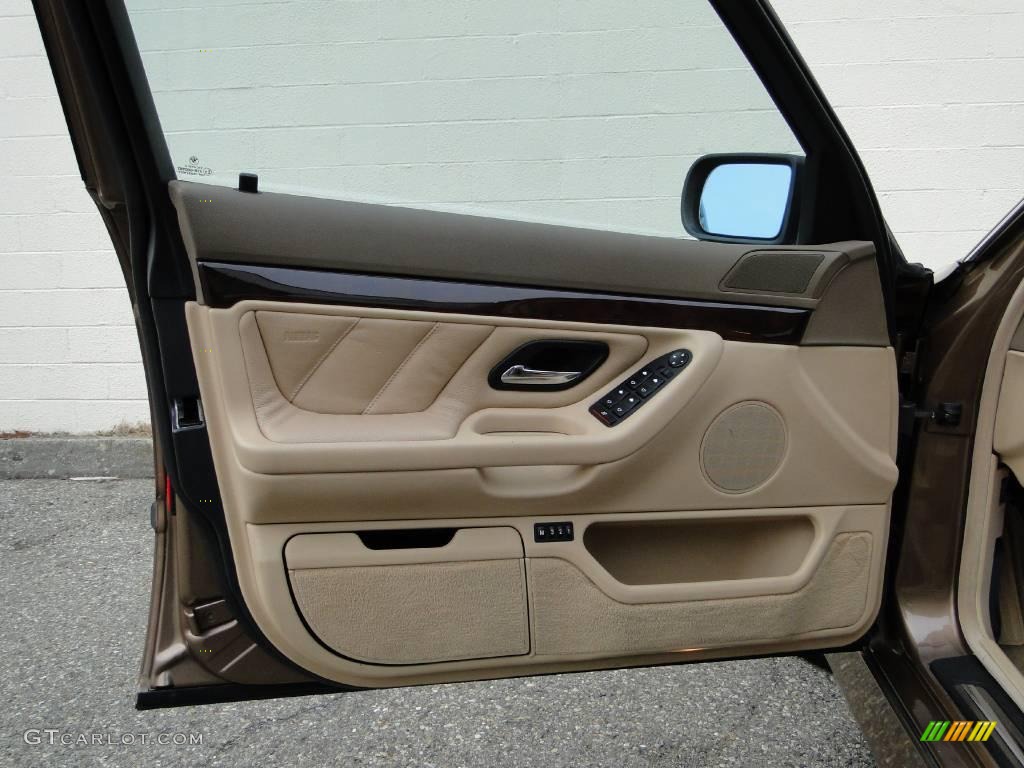 2001 7 Series 740iL Sedan - Impala Brown Metallic / Sand Beige photo #18
