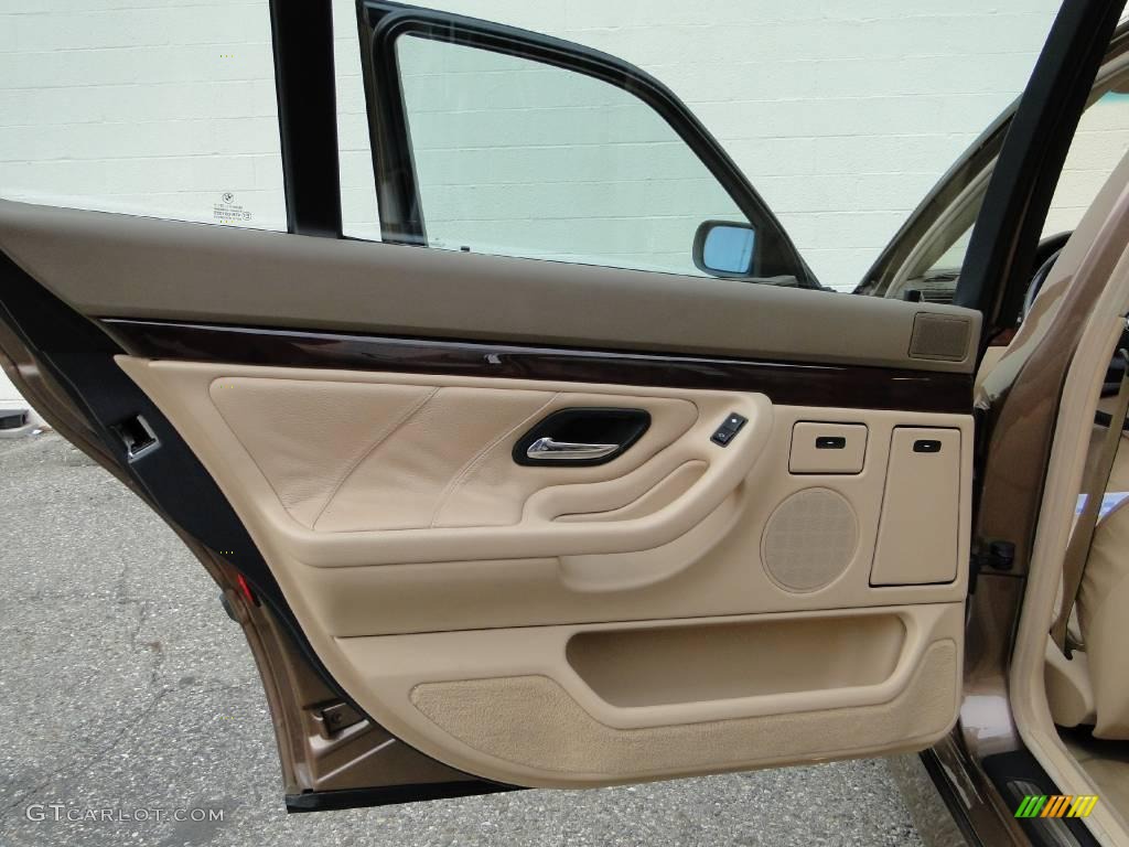 2001 7 Series 740iL Sedan - Impala Brown Metallic / Sand Beige photo #19