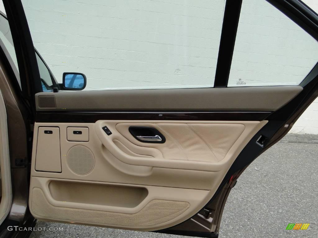 2001 7 Series 740iL Sedan - Impala Brown Metallic / Sand Beige photo #20