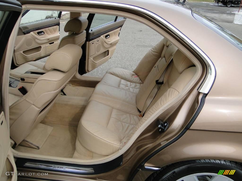 2001 7 Series 740iL Sedan - Impala Brown Metallic / Sand Beige photo #26