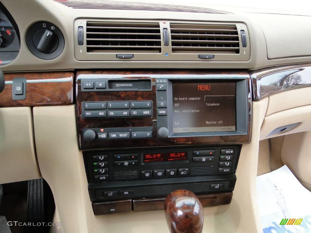 2001 7 Series 740iL Sedan - Impala Brown Metallic / Sand Beige photo #32