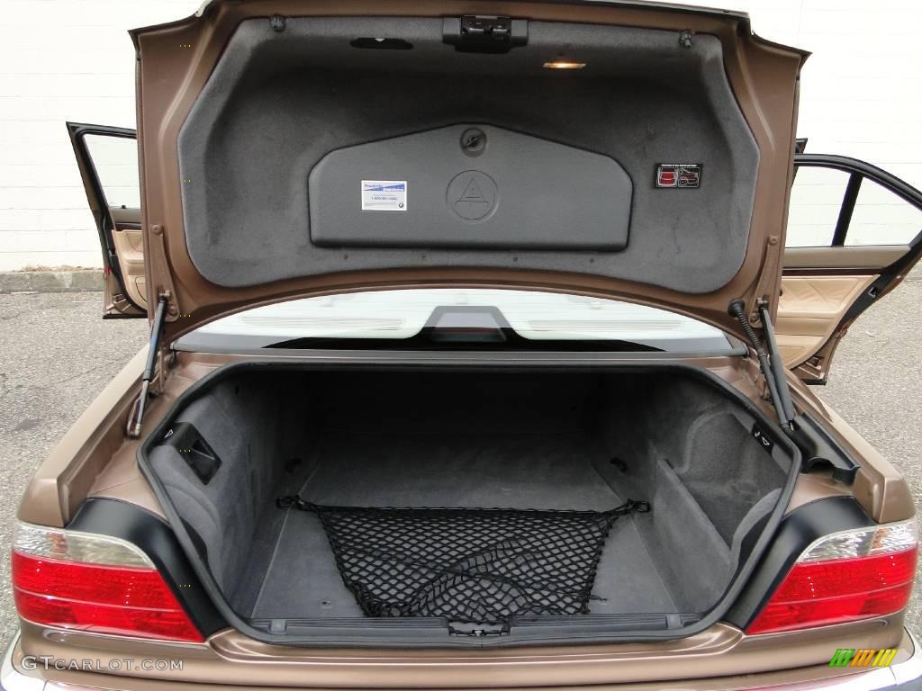 2001 7 Series 740iL Sedan - Impala Brown Metallic / Sand Beige photo #35