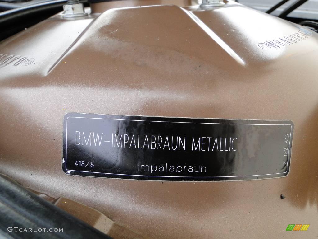 2001 7 Series 740iL Sedan - Impala Brown Metallic / Sand Beige photo #40