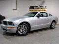 2005 Satin Silver Metallic Ford Mustang GT Premium Coupe  photo #1