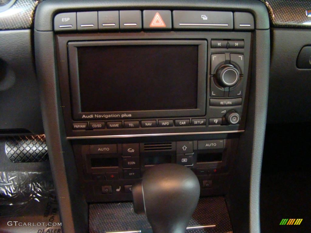 2008 S4 4.2 quattro Sedan - Dolphin Grey Metallic / Black/Silver photo #9