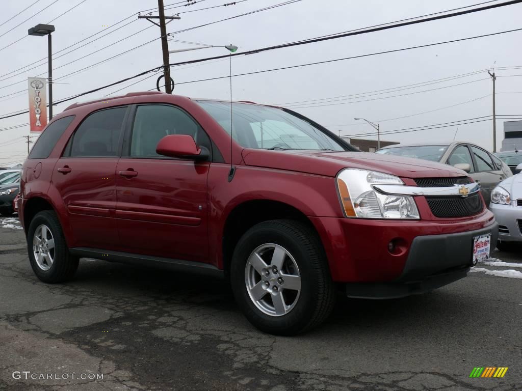 2006 Equinox LT - Salsa Red Metallic / Light Gray photo #3