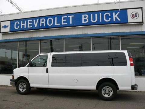 2008 Chevrolet Express EXT LT 3500 Passenger Van Data, Info and Specs