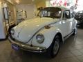 Pastel White 1973 Volkswagen Beetle Coupe